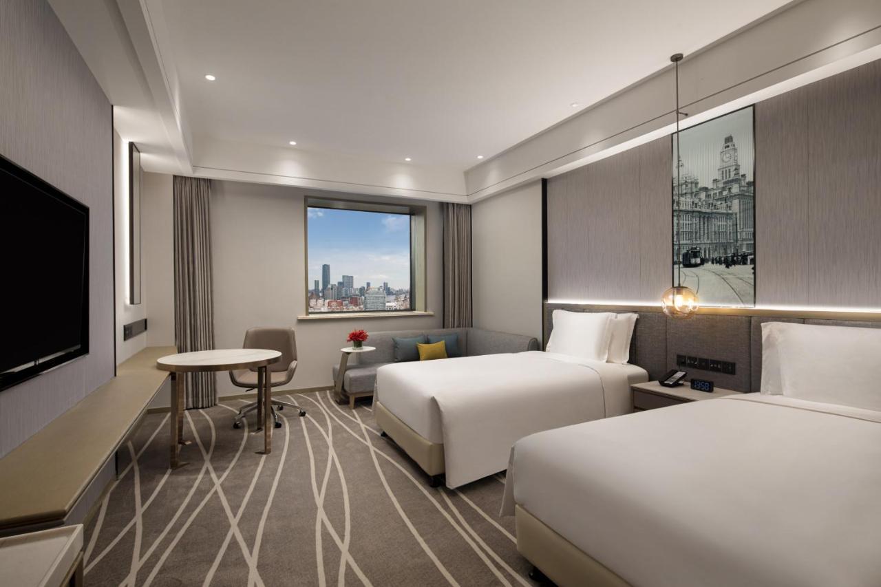 Crowne Plaza Shanghai Nanjing Road By Ihg Exterior foto Deluxe Room