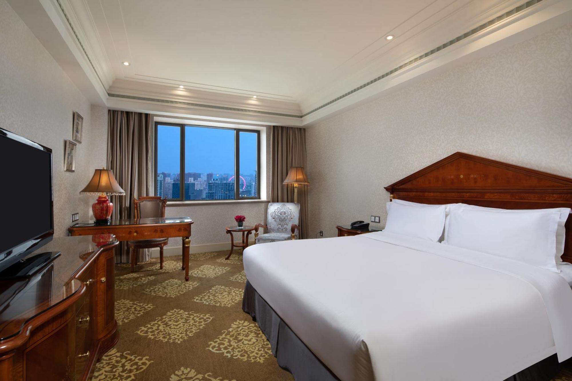 Crowne Plaza Shanghai Nanjing Road By Ihg Exterior foto A room at the hotel